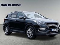 Begagnad Hyundai Santa Fe Premium 203 HK (149 kW) 2015 Svart SUV