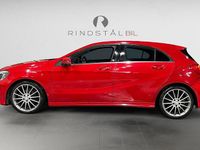Begagnad Mercedes A180 AMG line 122 HK (89 kW) 2015 Röd Halvkombi