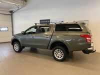 begagnad Mitsubishi L200 Dubbelhytt 2.4DI-D 4WD Kåpa Navi B-kamera