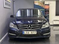 Begagnad Mercedes C180 Avantgarde 156 HK (114 kW) 2012 Blå