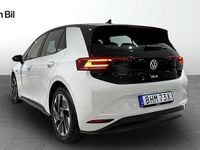 Begagnad VW ID.3 Pro Performance 150 kW (204 HK) 2021 Vit Halvkombi