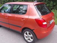 Begagnad Skoda Fabia 86 HK (63 kW) 2007 Orange Halvkombi