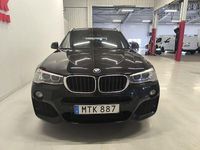 Begagnad BMW X3 M Sport 190 HK (139 kW) 2015 Svart SUV