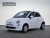 Begagnad Fiat 500 Lounge 69 HK (50 kW) 2016 Vit Halvkombi