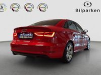 Begagnad Audi A3 Ambition 140 HK (102 kW) 2013 Röd Sedan
