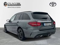 begagnad Mercedes C300 T de 9G-TRONIC NIGHT EDITION AMG V-HJUL