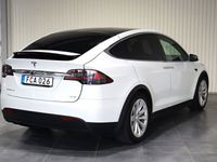 begagnad Tesla Model X 90D AWD 6-sits Svensksåld Skalstolar 2016, SUV