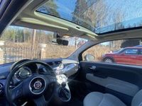 begagnad Fiat 500 1.2 8V Lounge Euro 6 - panoramaglastak