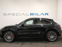 begagnad Porsche Macan Turbo Sport Chrono Panorama Värmare Sv-Såld 2017, SUV