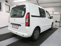 begagnad Peugeot Partner Electric Van 22.5 kWh Dubbla dörrar 2018, Transportbil