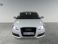Begagnad Audi A3 140 HK (102 kW) 2012 Vit Halvkombi