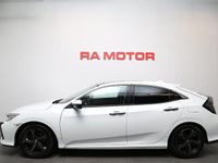 Begagnad Honda Civic 182 HK (133 kW) 2017 Vit Halvkombi
