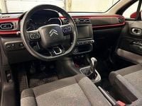 Begagnad Citroën C3 PureTech 82 HK (60 kW) 2016 Grå/röd