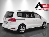 Begagnad VW Sharan 150 HK (110 kW) 2010 Vit Minibuss