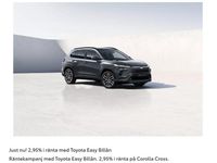 Ny Toyota Corolla Cross 98 HK (72 kW) 2025 Svart SUV