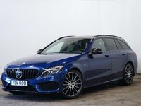 Begagnad Mercedes C450 AMG AMG 367 HK (269 kW) 2016 Blå Kombi