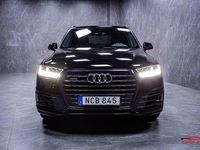 Begagnad Audi Q7 S-Line 286 HK (210 kW) 2018 Svart SUV