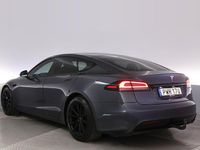 Begagnad Tesla Model S Long Range AWD 503 kW (685 HK) 2022 Grå Halvkombi