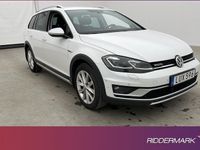 begagnad VW Golf Alltrack 4M 184hk Värm Cockpit Kamera Drag