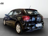 Begagnad VW Polo Comfortline 95 HK (69 kW) 2018 Svart Halvkombi