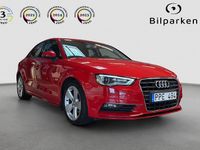 Begagnad Audi A3 Ambition 140 HK (102 kW) 2013 Röd Sedan