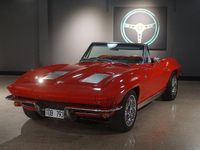 Begagnad Chevrolet Corvette Stingray 305 HK (224 kW) 1963 Röd Cab