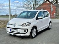Begagnad VW up! 68 HK (50 kW) 2013 Vit Halvkombi