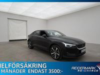 Begagnad Polestar 2 Long Range Dual motor 309 kW (421 HK) 2020 Svart Halvkombi