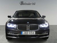 Begagnad BMW 750L Executive 450 HK (330 kW) 2015 Grå Sedan