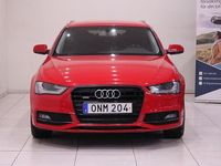Begagnad Audi A4 S-Line 150 HK (110 kW) 2014 Röd Kombi