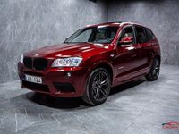 begagnad BMW X3 xDrive30d M-Sport Drag HiFi HUD Helskinn Rattvärme