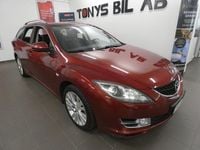 Begagnad Mazda 6 Comfort 146 HK (107 kW) 2008 Röd Kombi