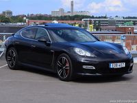Begagnad Porsche Panamera Turbo 501 HK (368 kW) 2012 Svart Sedan
