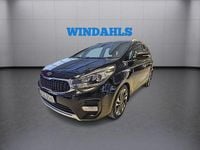 Begagnad Kia Carens Advance 143 HK (105 kW) 2017 Svart Minibuss