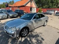 Begagnad Mercedes CLK200 Elegance 164 HK (120 kW) 2003 Ljusgrå Sportkupé
