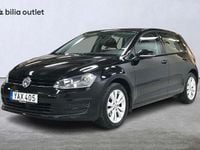 Begagnad VW Golf VII 110 HK (80 kW) 2015 Svart Halvkombi
