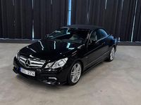 Begagnad Mercedes E350 AMG 292 HK (214 kW) 2010 Svart Cab