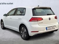 Begagnad VW e-Golf 100 kW (136 HK) 2018 Vit Halvkombi
