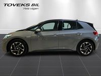 Begagnad VW ID.3 Pro Performance 150 kW (204 HK) 2022 Grå Halvkombi
