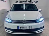 begagnad VW Touran 1.5 TSI Plus Drag Kamera Bluetooth SoV