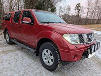 Begagnad Nissan Navara 171 HK (125 kW) 2008 Mörkröd Pickup