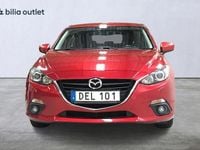 Begagnad Mazda 3 Core 120 HK (88 kW) 2014 Röd Halvkombi