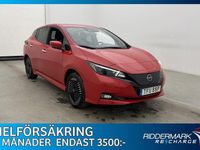 Begagnad Nissan Leaf 360º 160 kW (218 HK) 2023 Röd Halvkombi