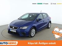 Begagnad Seat Ibiza Style 75 HK (55 kW) 2018 Blå Halvkombi