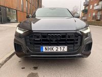 Begagnad Audi Q8 S-Line 286 HK (210 kW) 2020 Grå SUV