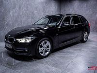 Begagnad BMW 320 Sport Line 190 HK (139 kW) 2017 Svart Kombi