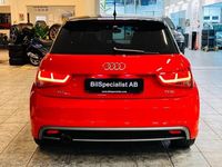 begagnad Audi A1 Sportback S-Line 1.2 TFSI Manuell NY-BES 86hk 0%Ränt