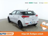 Begagnad Hyundai i20 Comfort 84 HK (61 kW) 2014 Silver Halvkombi
