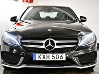 begagnad Mercedes C250 d 4MATIC AMG PANORAMA GPS SKINN PDC EU 6