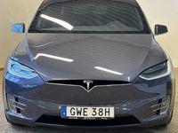 begagnad Tesla Model X 100D Long Range AWD Drag MOMS